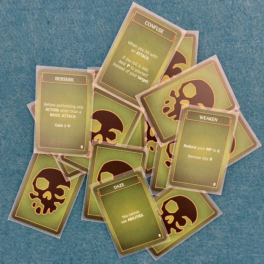 Enemy Affliction Cards